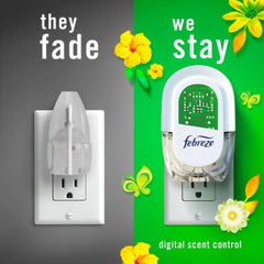 Febreze Gain Original Scent Odor Fighting Fade Defy PLUG Air Freshener Oil Refills 3 pk / 0.87 fl oz