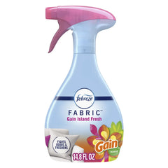 Febreze Fabric Gain Island Fresh Fabric Refresher 14.8 oz, 3 bottles