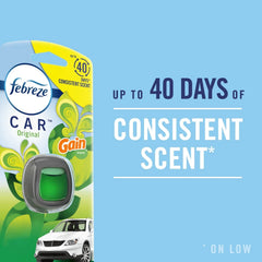 Febreze AUTO Air Freshener Vent Clip Berry Scent, .06 oz. Car Vent Clip, Pack of 2