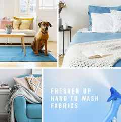Febreze 67 oz. Lightly Scented Pet Odor Eliminator Fabric Freshener Spray Refill (2-Pack)