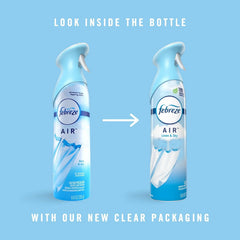 Febreze Air Freshener Spray, Linen & Sky and Hawaiian Aloha, 4 ct