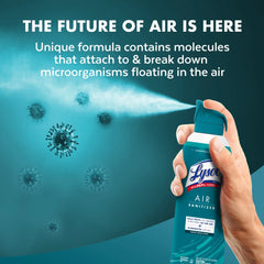 Lysol Air Sanitizer Spray, For Air Sanitization and Odor Elimination, Simple Fresh Scent, 10 Fl. Oz (Pack of 3)