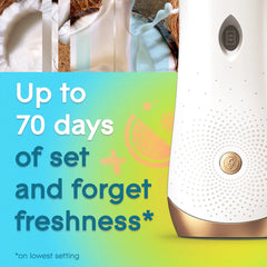 Glade Automatic Spray Air Freshener, Cool Coconut Limited Edition, 12.4 oz Total, 2 Refills