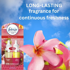 Febreze Noticeables Thai Dragonfruit Refills - 0.879oz Pack of 4