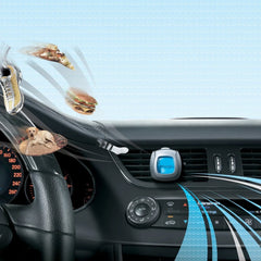 Febreze Car Vent Clips Air Freshener and Odor Eliminator, Midnight Storm, 8 Pack