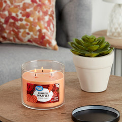 (2 pack) Great Value Limited Edition Pumpkin Waffles Scented Candle, 14.5 oz