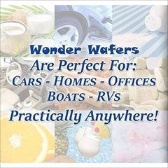 wonder wafers 25 ct individually wrapped wild cherry air fresheners