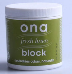 Ona Block Fresh Linen, 6 Ounce