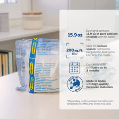 HUMYDRY Moisture Absorber Refills for 15.9 Oz Dehumidifier Device, Pack of 4 Unscented Humidity Absorber Bags, Non Electric Humidity Absorber For Home Closets Bathrooms RVs and Medium Enclosed Spaces
