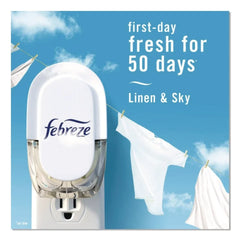 Febreze 80781115 2.63 oz. PLUG Air Freshener Refills - Linen and Sky (6 Packs/Carton)