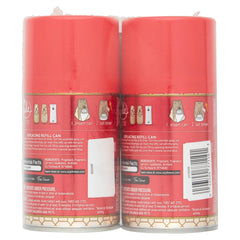 SC Johnson Glade Happy Glow Apple Cinnamon Automatic Spray Refill Value Pack, 6.2 oz, 2 count