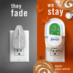 Febreze Odor-Fighting Fade Defy PLUG Air Freshener Pumpkin Roll Oil Refill