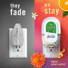 Febreze Plug In Air Freshener, Odor-Fighting Scented Oil Refill, Summer Golden Hour, (2 Pack of 2 Refills)
