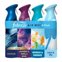 Febreze Air Effects Air Freshener Spray – Mixed Scent (4 ct., 35.2 oz.)-With Paper Towel By OMA