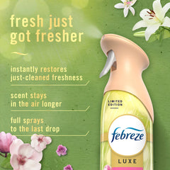 Febreze Air Mist Freshener Spray Morning Spring Showers 8.1oz