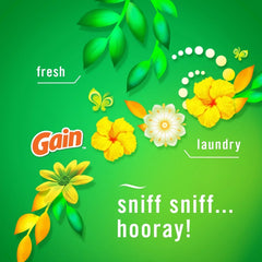 Febreze Plug In Air Freshener, Odor-Fighting Scented Oil Refill, Gain, (2 Pack of 4 Refills)