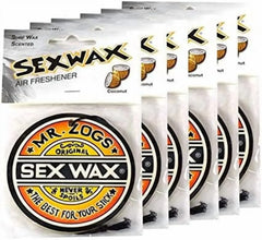 Sex Wax Long-Lasting Automotive Air Fresheners, Multicolor, (6 Pack)