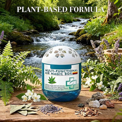 Plant Extract Air Purifying Magic Box | Automatic Dust Removal & Freshener for Bedroom, Closet, Office & Pet Areas(LR 3 PCS)