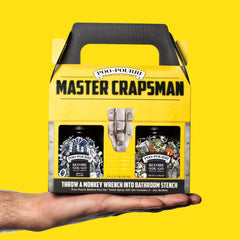 Poo-Pourri Toilet Spray, Master Crapsman Gift Set, Includes 2- 2oz Bottles
