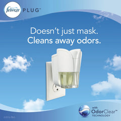 Febreze Plug Scented Oil Refill, Linen & Sky, 1 count