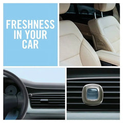 Febreze Vent Clip Car Air Freshener, Up to 30 Days, Eliminates tough lingering odours, Cotton Fresh Scent