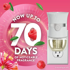 Air Wick Plug-In Air Freshener Scented Oil Refills,Honeysuckle and Raspberry, 2 Count