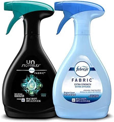 Febreze Fabric Refresher, Odor Eliminator Extra Strength + Unstopables, Fresh Scent, 2 Count