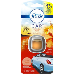 Febreze Odorclear Car Vent Air Freshener Clip, Hawaiian Aloha - 8 Pack X 0.06 Fl.Oz / 200Ml - 30 Days