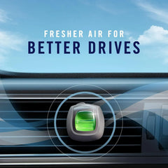 Febreze Car Air Freshener, Odor-Fighting Car Vent Clip, Gain Island Fresh, 3 Count