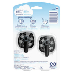 Febreze AUTO Odor-Eliminating Car Freshener Old Spice Swagger, .07 oz. Car Vent Clip, Pack of 2