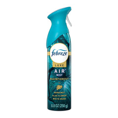 2 Pack Febreze Luxe Air Freshener Odor-Fighting Room Spray - Rainforest