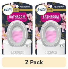 (2 pack) Febreze Bathroom Air Freshener, Odor-Fighting, Japanese Cherry Blossom Scent, 1 Count