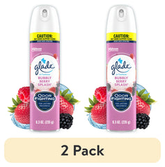 Glade Air Freshener Spray, Stocking Stuffers, Bubbly Berry Splash Scent, Fragrance Infused with Essential Oils, 8.3 oz