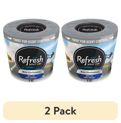Refresh Your Car! Gel Can Air Freshener (New Car/Cool Breeze Scent, 5 oz)