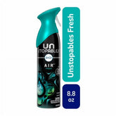 2X - Febreze Air Mist Air Freshener Spray, Aerosol Can, Unstopable Fresh Scent, 8.8oz, 1 ct