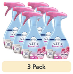(3 pack) Febreze Odor-Fighting Fabric Refresher, Downy April Fresh, 16.9 fl oz, Pack of 2
