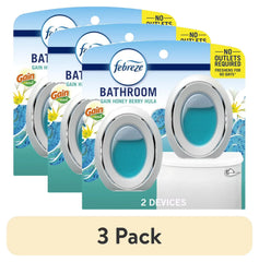 (3 pack) Febreze BATH Air Freshener Gain Honey Berry Hula, 2 count