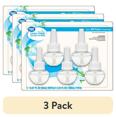 Great Value Plug-In Scented Oil Refills, Linen Fresh, 0.67 oz, 5 Count