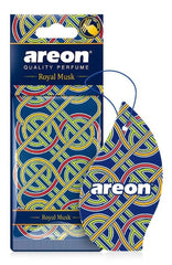 AREON Orient Car Air Freshener I Oriental Perfume Hanging 2D I Royal Musk Scent (Pack of 3)