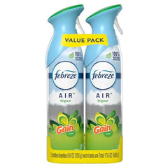 Air, Gain Original, 8.8 Oz Aerosol Spray, 2/pack | Bundle of 10 Packs