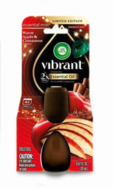 Air Wick Essential Mist Vibrant Scented Oil Air Freshener Diffuser Refill, Warm Apple and Cinnamon, 1 Count