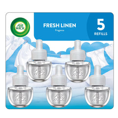 Air Wick Plug-In Scented Oil Air Freshener Warmer Refills, Lavender and Chamomile, 5 Count
