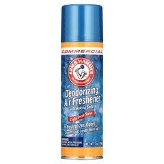 Baking Soda Air Freshener, Light Fresh Scent, 7 Oz Aerosol Spray | Bundle of 5