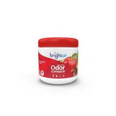 Bright Air Odor Eliminator Air Freshener & Deodorizer Gel Fresh Apples & Spice Scent 14 oz. (900194)