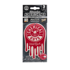 Chemical Guys Hanging Air Freshener 3-Pack Variety, Black Frost, Cherry Blast, Pina Colada