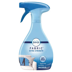 FABRIC Refresher/Odor Eliminator, Extra Strength, Original, 14.8 oz Spray Bottle, 8/Carton | Bundle of 5 Cartons