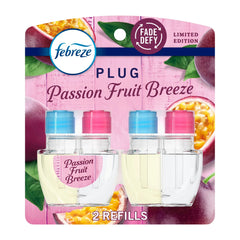 Febreze Plug In Air Freshener, Odor-Fighting Oil Refill, Sweet Watermelon Vine, 2 Refills