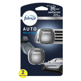 Febreze AUTO Air Freshener Vent Clip New Car Scent, .07 oz. Car Vent Clip, Pack of 2