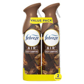 Febreze Air Mist, Odor-Fighting Air Freshener, Pumpkin Roll, 8.8 oz. Aerosol, Pack of 2