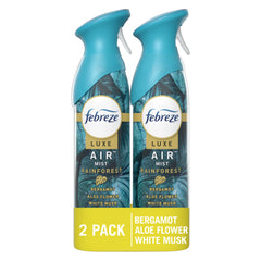 Febreze Air Freshener Spray, Odor-Fighting Room Spray, Rainforest, 8.8oz, 2 Count